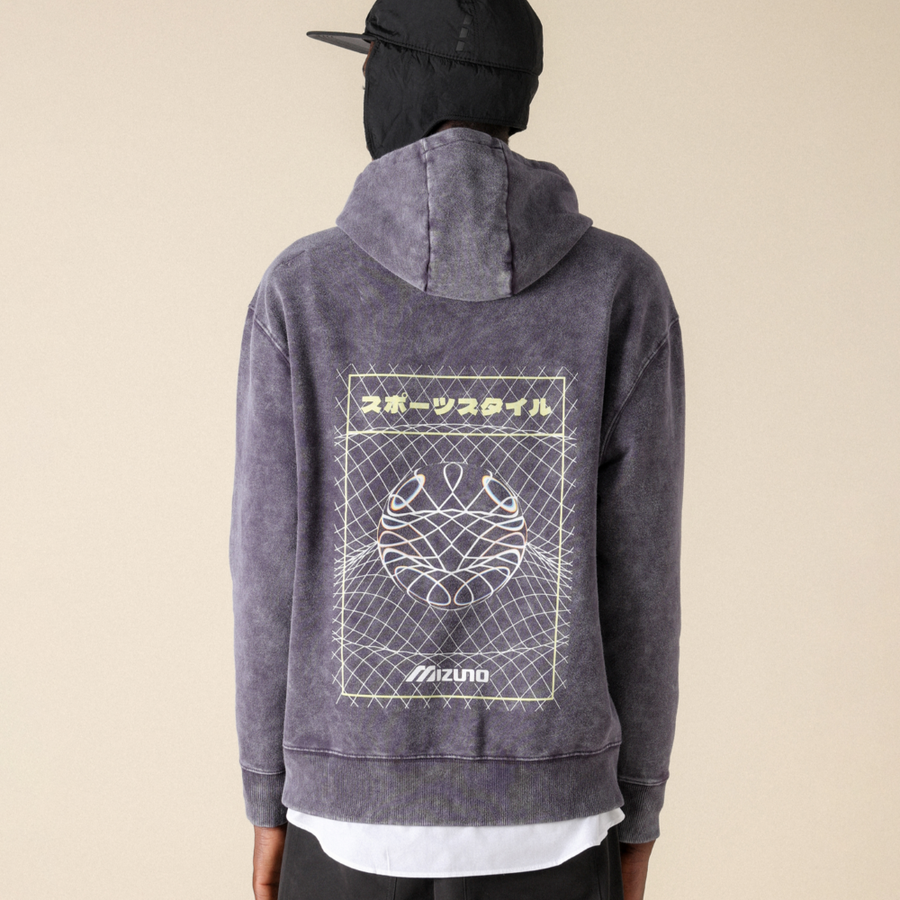 Mizuno SPORTSTYLE HOODIE Purple